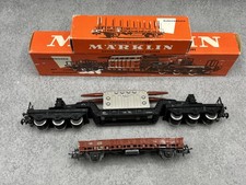 H0 MÄRKLIN Tiefladewagen + Niederbordwagen  4617 4607  OVP