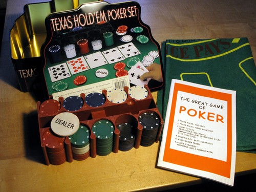 Texas hold poker - hold'em, chips