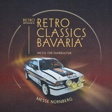 Werbe - Aufkleber - RETRO CLASSICS - Messe für Fahrkultur - Motiv 2