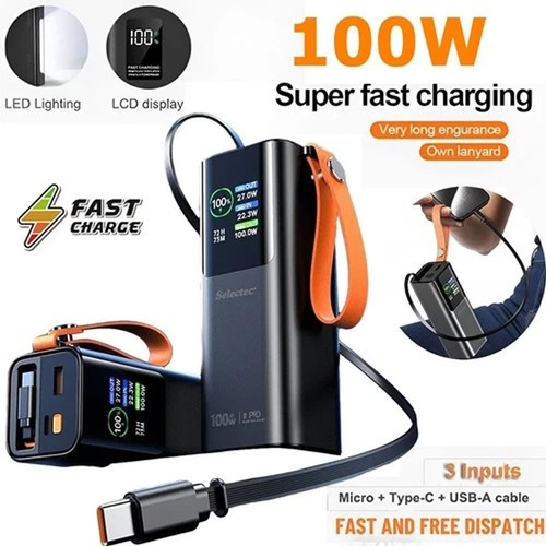 Laptop powerbank 50000mah - powerbank,