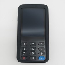 Paypal Lesegerät PPR schwarz Kartenterminal kabellos 972 mit Gummi Bumper Case