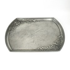 Kayserzinn Tablett Jugendstil