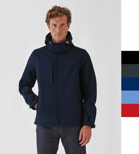 Herrensoftshelljacke wind - herrensoftshelljacke, wind-