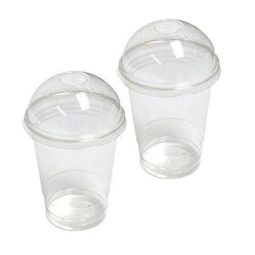 Einweg smoothie becher mit - becher,