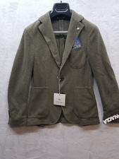 UVP:350€ Manuel Ritz Jacke leicht Slim Fit Blazer Herren Sakko, sportlich Gr.44