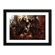 Diablo Framed Print diablo IV