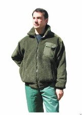 Forstjacke Faserpelzjacke Gr. M - 50/52 albatros Profi Waldarbeiterjacke olive