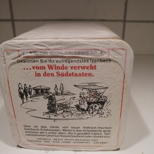 Bierdeckel isenbeck pils - bierdeckel,