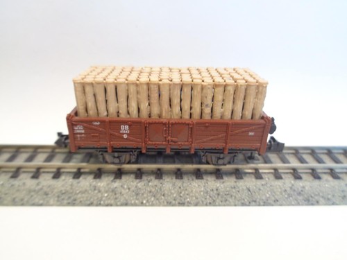 Roco niederbordwagen beladen - n,