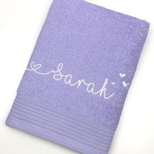 Handtuch mit Namen bestickt |