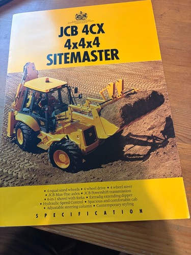 Jcb 4cx 4x4x4 sitemaster - jcb,