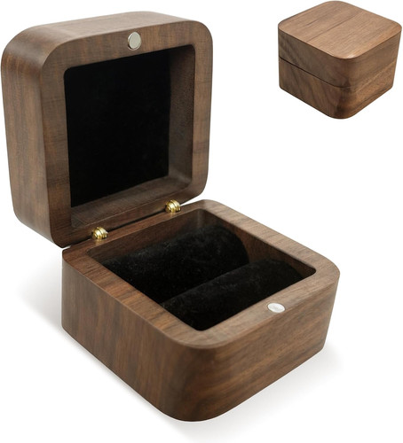 Holz ringbox mini - holz, –
