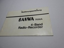 Sanwa 7056a band radio - , 4-band