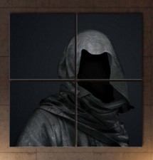 BIG DARKNESS Abstrakt Leinwand