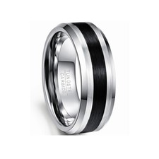8mm Tungsten Carbide Men's