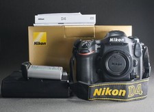 Nikon D D4 16.2 MP Digitalkamera im sehr guten Zustand 34.500 Auslösungen OVP