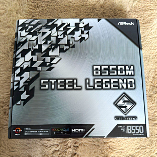 Asrock b550m steel legend - asrock,