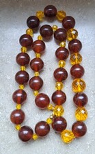 Vintage Cherry Amber Bakelite