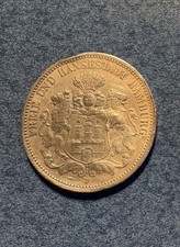 3 Mark Silbermünze Freie und