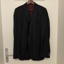 Burberry London SUPER 130’S  Herren Sakko Gr. L/98 Schurwolle schwarz Jackett 