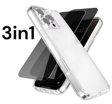 handyhülle Panzerfolie Für iPhone 16 15 14 13 12 11 Pro Max Xr Sichtschutz Glas