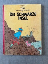 Comic Tim und Struppi TinTin CASTERMAN Tim der pfiffige Reporter SCHWARZE INSEL