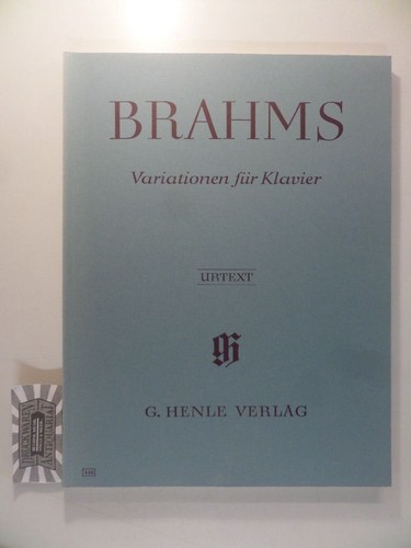Johannes brahms variationen - johannes, :