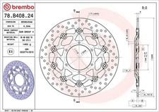 Brake Disc Brembo 78B40824