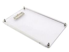 Industrie Plexiglas Klemmbrett A4 stapelbar Stackable Clipboard 390mm x 239mm