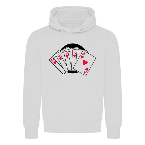 Poker flush kapuzenpullover - flush,