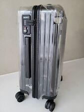 RIMOWA x OFF WHITE Cabin Trolley I transparent I black incl Amenity Kit I 501961