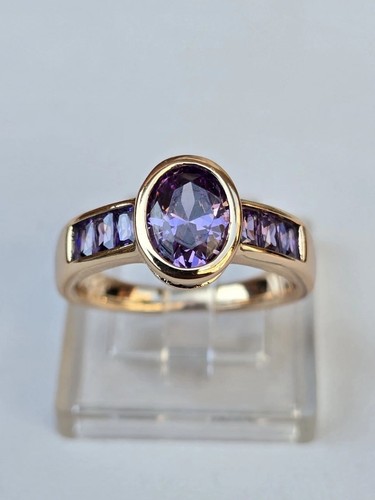 Ring rotgold plattiert - 18,