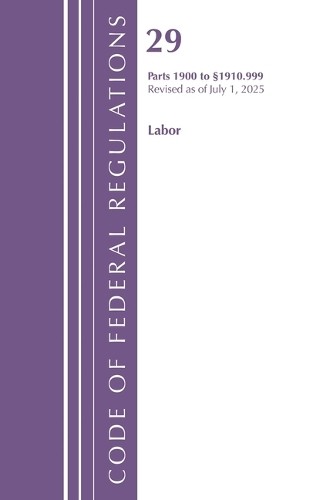 Code federal regulations - of,