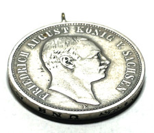 Antik Münzanhänger Silber