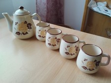 Vintage Kaffeeservice Kanne