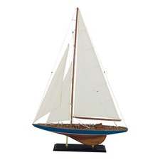 Segel-Yacht Modellschiff aus
