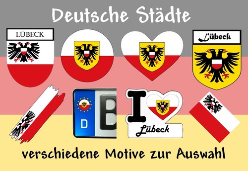 Aufkleber flagge wappen kfz - aufkleber-, flagge-wappen-kfz