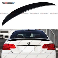 SCHWARZ Lackiert passend für BMW E92 Spoiler 3er Coupe  Heckspoiler heck lippe