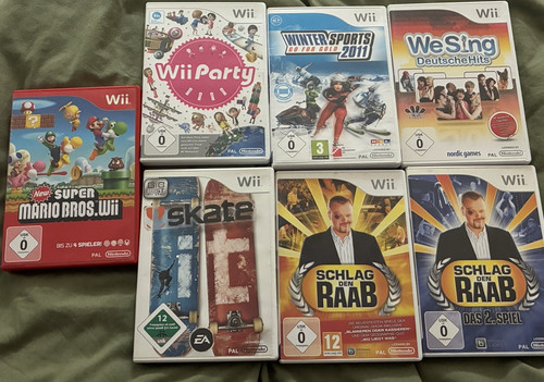 Nintendo wii spiele sammlung - wii,
