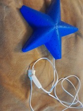 Ikea Blaue Sternlampe