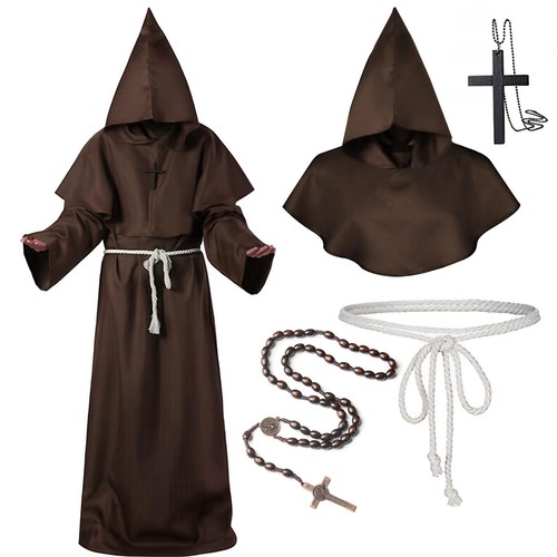 Mönch kostüm herren robe - mönch,
