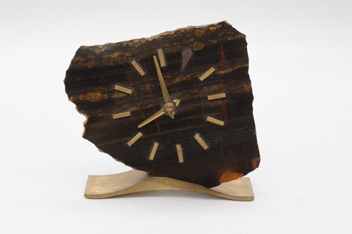 Tisch uhr tigerauge - tisch,
