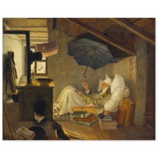 Franz carl spitzweg der arme - franz, spitzweg,