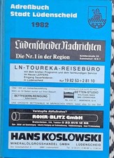 Adreßbuch Stadt Lüdenscheid