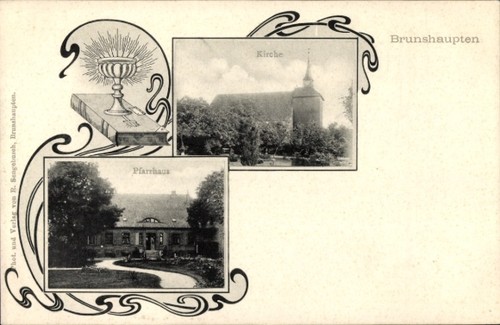 Ostseebad brunshaupten - ak,
