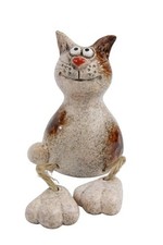 Kantenhocker Katze mit Füßen