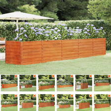 Cortenstahl Hochbeet Pflanzbeet Gemüsebeet Gartenbeet Pflanzkasten Blumenbeet