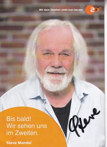 Autogramm steve mandel - -,