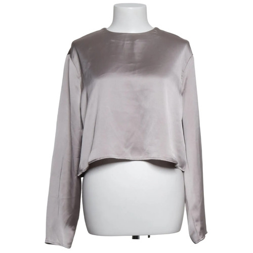 Bluse größe m grau - bluse,, m,