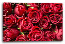 Lein-Wand-Bild: Blumenbilder